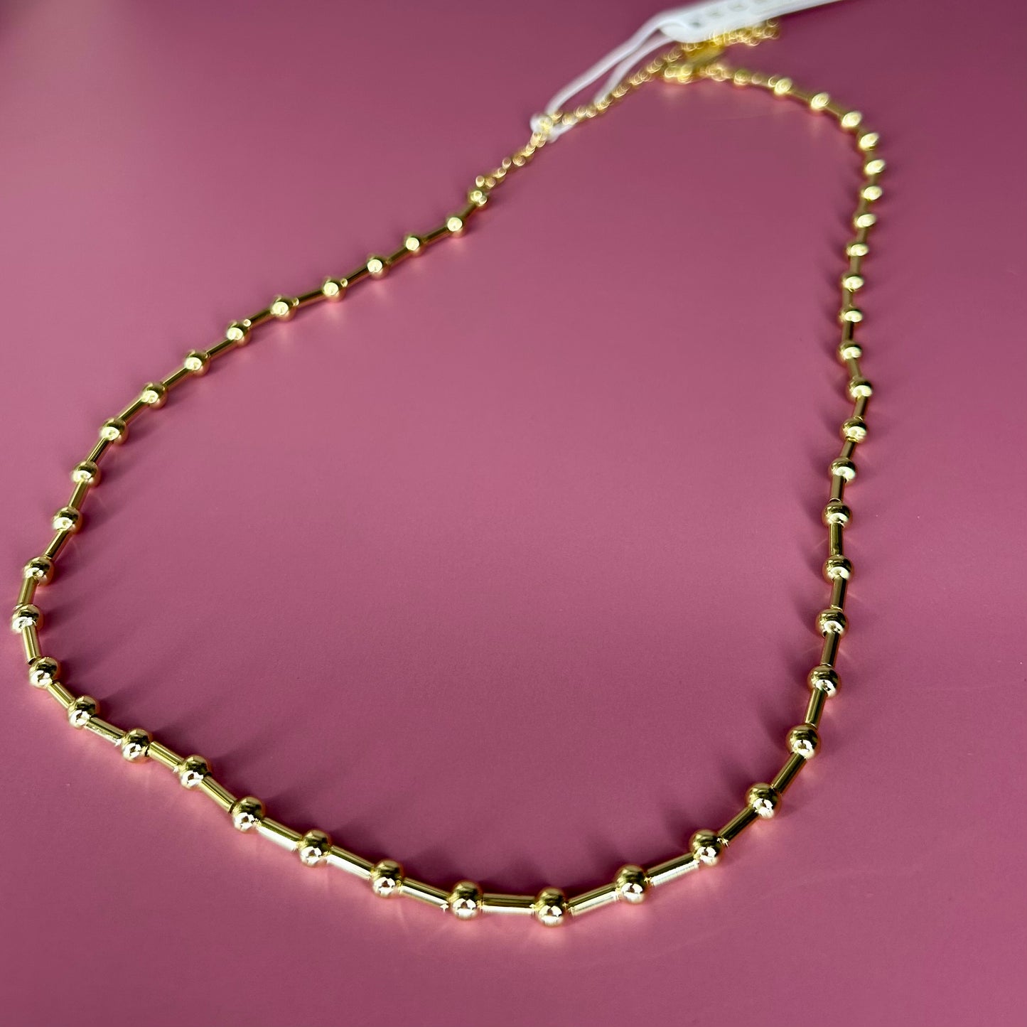 Necklace, Golden Link Luxe