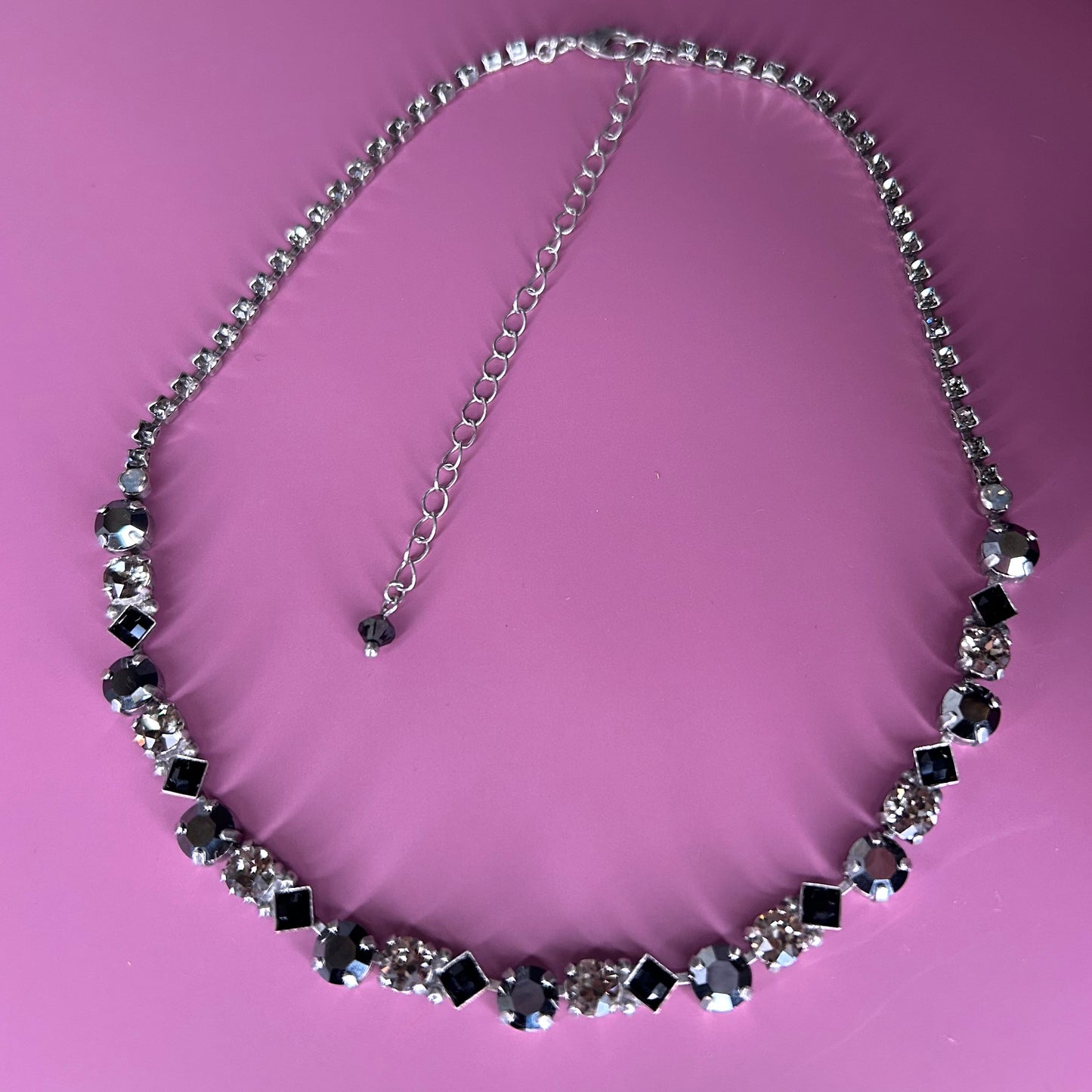 Tennis Necklace, The Midnight Glam