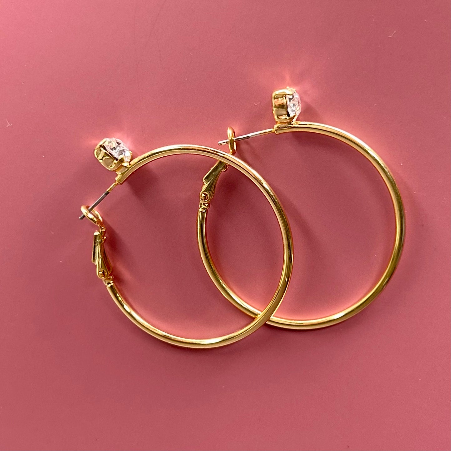 Earrings, The Golden Glimmer Hoops