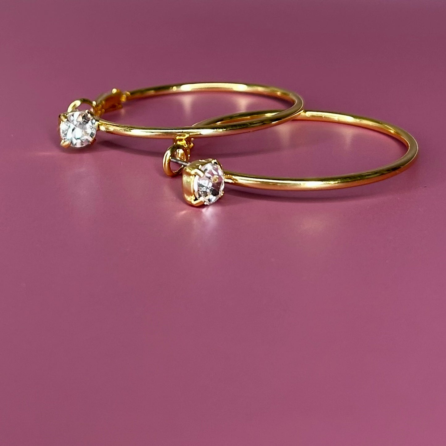 Earrings, The Golden Glimmer Hoops