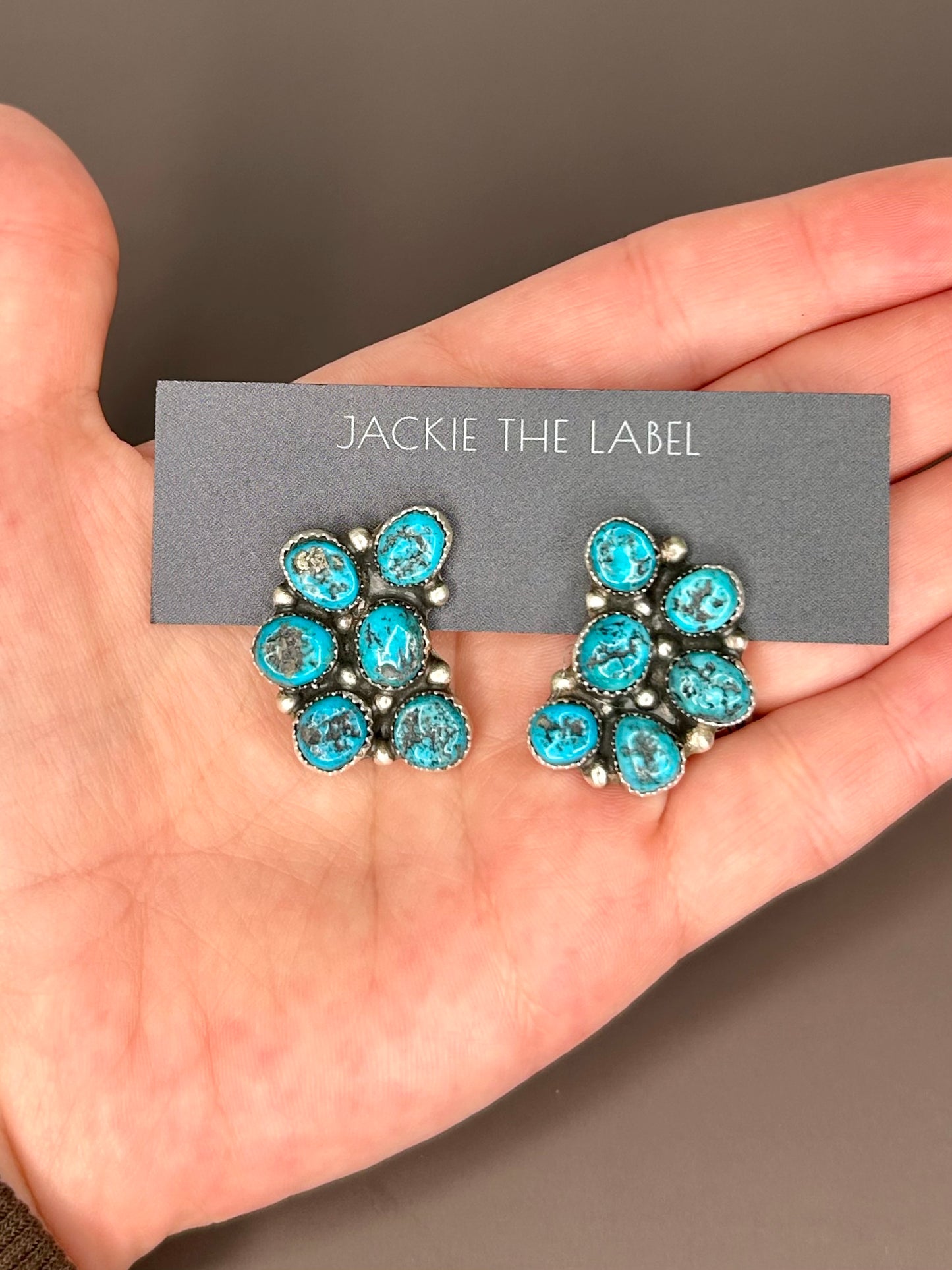 Earrings, Cluster Studs