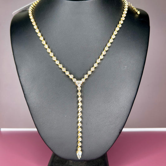 Necklace, Golden Hour Lariat