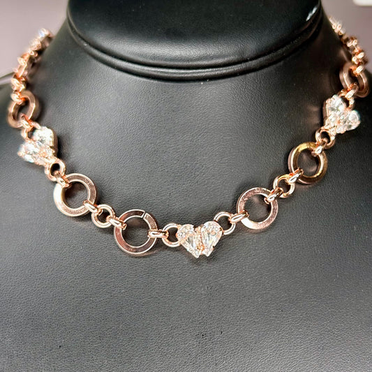 Necklace, The Rosé Romance Choker