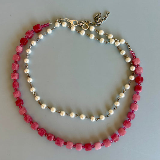 Necklace, On Wednesday’s We Wear Pink Wrap style