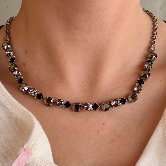 Tennis Necklace, The Midnight Glam