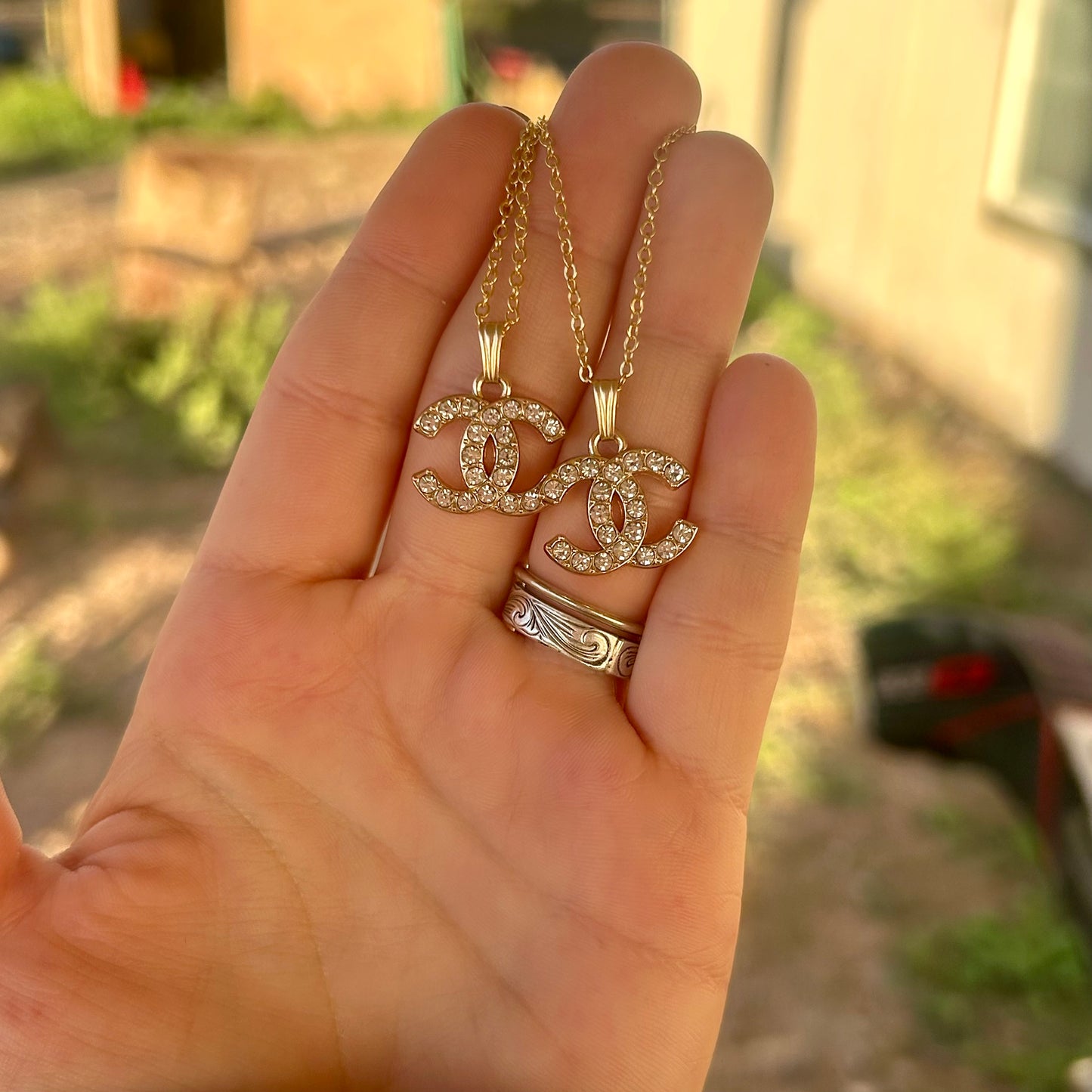 Necklace, Rhinestone CC