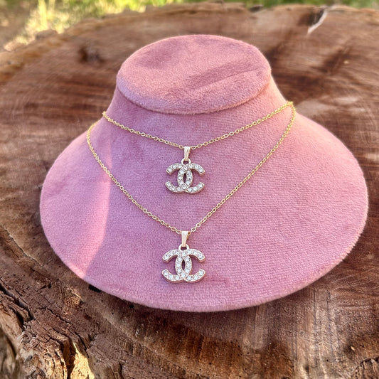 Necklace, Rhinestone CC