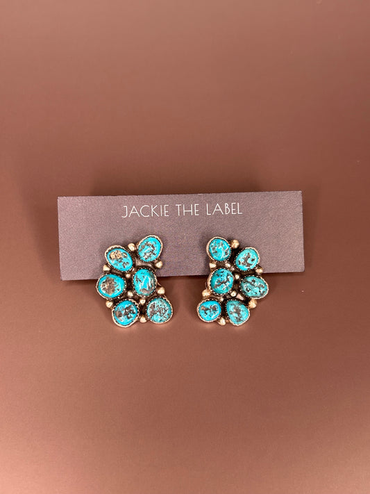 Earrings, Cluster Studs