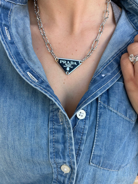 Necklace, Triangle Chain